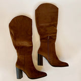 Fallon Knee-High Boot - Chocolate