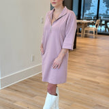 Graceful Moments Mini Dress - Mauve