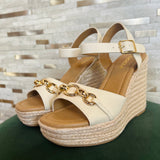 Claiborne Espadrille Wedge - Bone