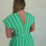 Petra Midi Dress - Kelly Green
