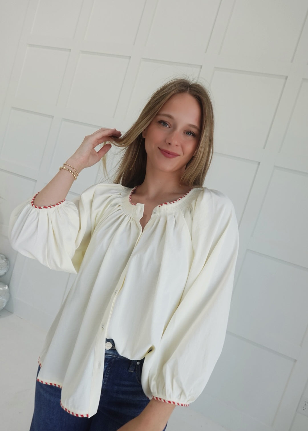 Common Ground Blouse - Off White