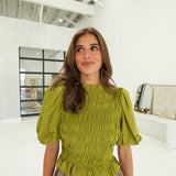 Bellavue Smocked Top
