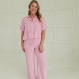 Clean Lines Set - Pink/White