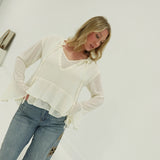 Callie Blouse - Cream