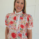 Dally Floral Top