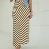 La Mer Cannes Striped Skirt