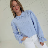 So Posh Pointelle Sweater
