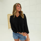 DeMarco Blouse - Black
