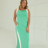 Phoebe Midi Dress - Green