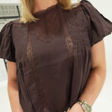 Harper Pintuck Top