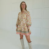 Pleasantly Floral Mini Dress