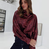 Double-Dealer Blouse