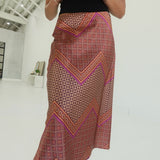 Rinna Midi Skirt - Pink