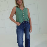 Markesh Sweater Top - Seafoam