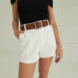 Delecort Shorts - White