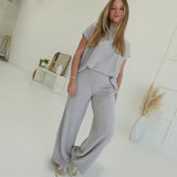 The Links Ribbed Set - Silver