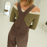 Vinny Wide Leg Overalls