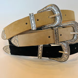 Western Buckle Belt - Black