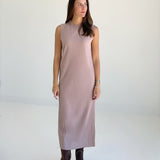 Chandler Midi Dress - Taupe