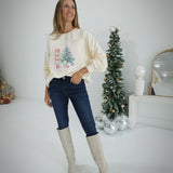 Merry Merry Corduroy Patch Sweater