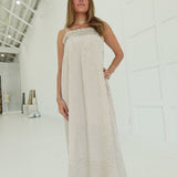 Coastline Maxi Dress - Brown