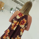 Marigold Mini Dress - Brick