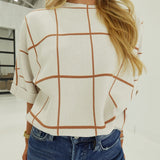 Griddy Sweater Top