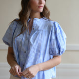 Cherity Checkered Top