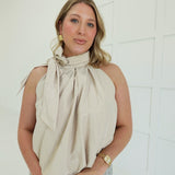 Babers High Neck Top