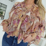 Lindsey Cascading Top
