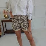 Zora Rolled Hem Shorts