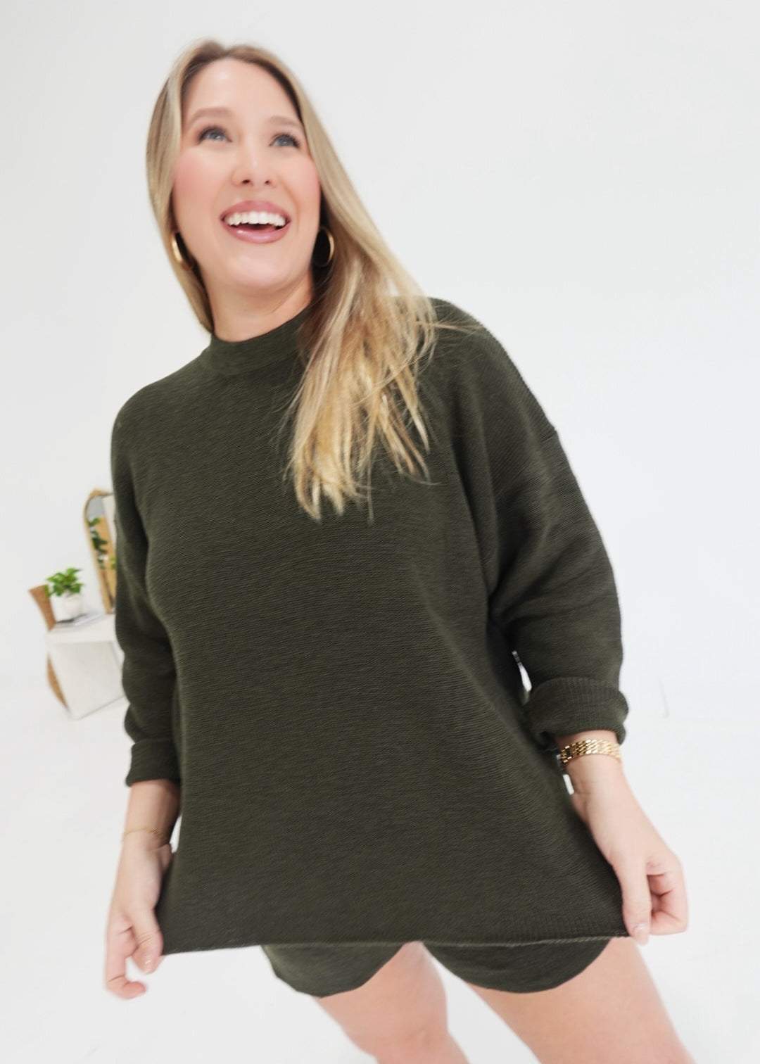Set on Saturday Set - Dk Olive