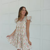 Picket Fences Mini Dress