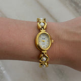 Pearl Bracelet Watch