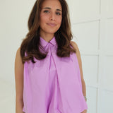 Penelope Bubble Top - Lilac