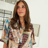 Playful In Boho Blouse