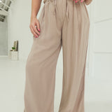Markham Paperbag Pants - Taupe