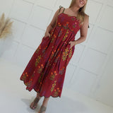Vineyards Midi Dress