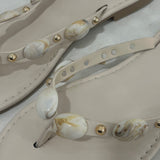 Crystal Cove Sandal - Ivory PU