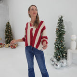 Compliments Me Sweater - Red