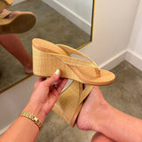 New Age Wedge - Raffia