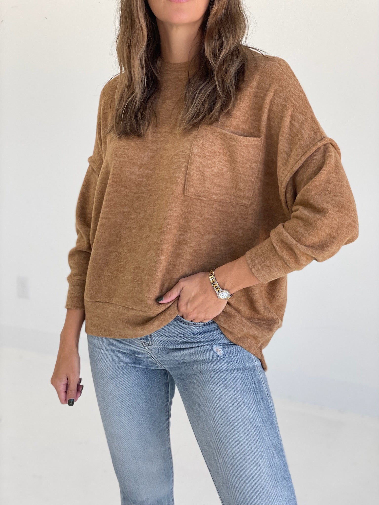 Regiment Sweater - Deep Camel