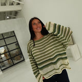 Autumn Air Sweater - Olive