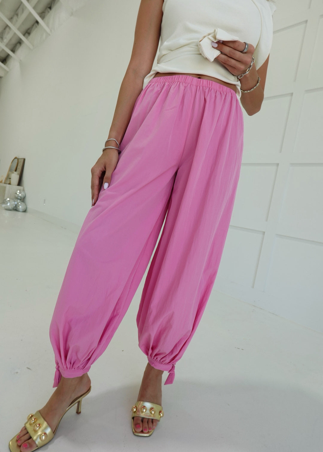 The Oasis Pants - Pink