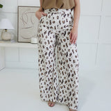 Nance Leopard Print Pants