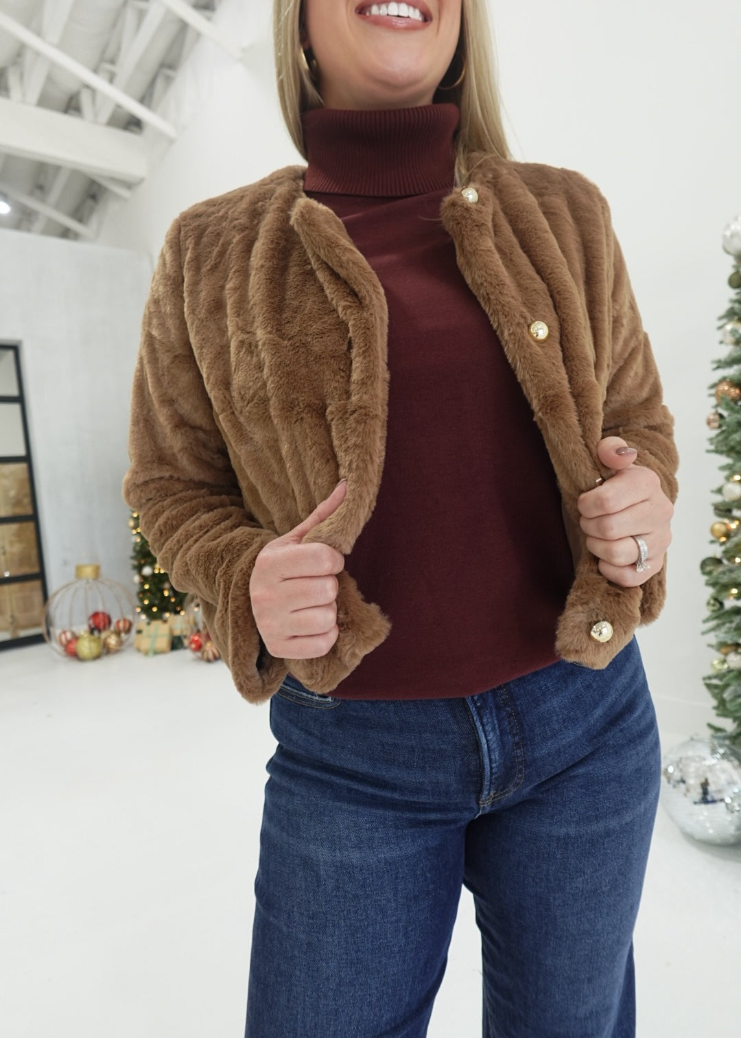 Bismont Fur Coat - Mocha