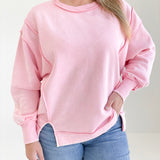 Seen It All Pullover Top - Pink