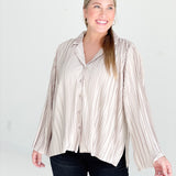 Griffin Pleated Blouse