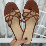 Trina Cutout Sandal - Chestnut
