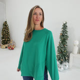 The Diver Pullover - Kelly Green